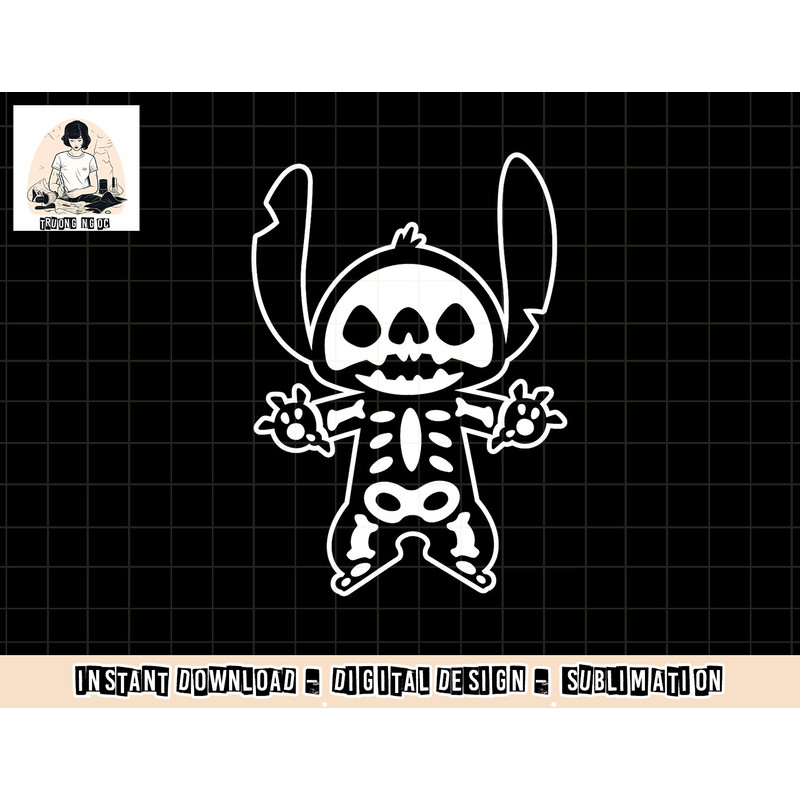 Disney Stitch Halloween Skeleton png, sublimation copy.jpg