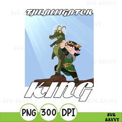 alligator loki - the alligator king png