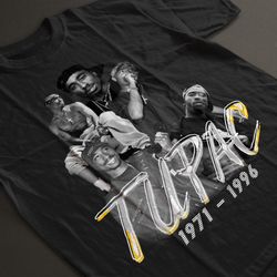 2pac vintage style bootleg graphic tee, tupac vintage rap tee 90s inspired unisex heavy cotton
