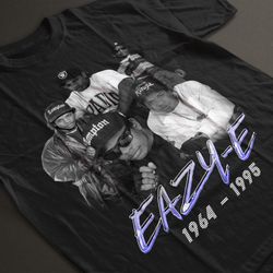 eazye vintage style bootleg graphic tee, eazy e vintage rap tee 90s inspired unisex heavy cotton
