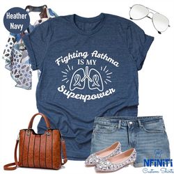 fighting asthma shirt, asthma shirt, cute asthma shirt, inhaler shirt, asthma awareness shirt, asthma gifts, breathe shi