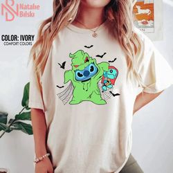 halloween stitch shirt, stitch horror tee, disney halloween trick or treat shirt, horror movie characters stitch
