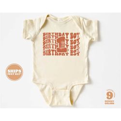1st birthday onesie - boys 1 birthday bodysuit - first birthday onesie 5453-c
