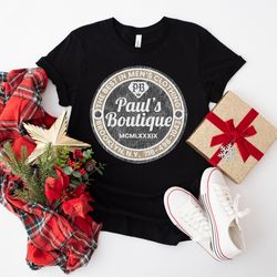 beastie boys shirt, pauls boutique t-shirt for 80s music lover