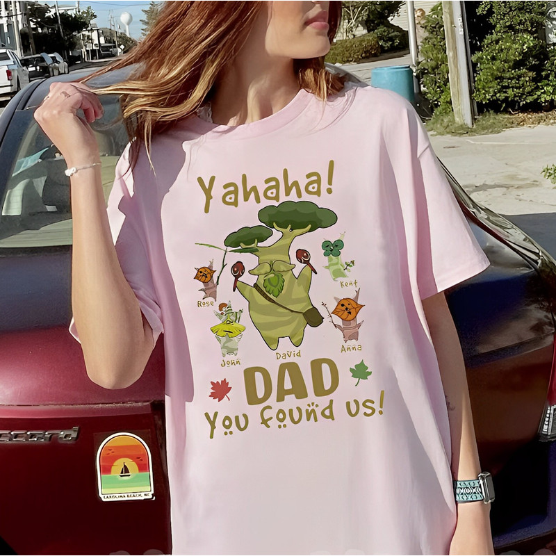 Dad The Legend Of Dad Shirt, Breath Of The Wild Shirt, Zelda Gifts, Zelda Korok Shirt, Tears of the Kingdom, Father's Day Gifts - 2.jpg