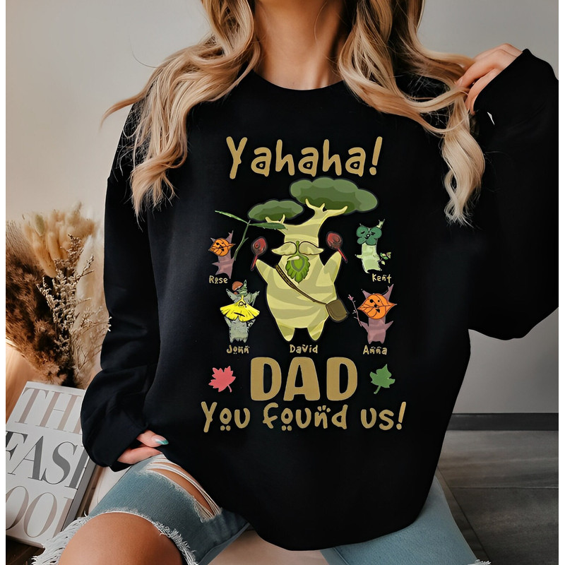 Dad The Legend Of Dad Shirt, Breath Of The Wild Shirt, Zelda Gifts, Zelda Korok Shirt, Tears of the Kingdom, Father's Day Gifts - 4.jpg