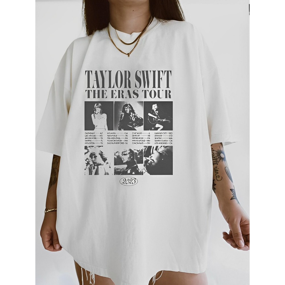 Eras Tour 2023 Shirt, Taylor's Albums Shirt, Swift Shirt, Taylor's Version Shirt, Taylor Swiftie Merch Shirt, Gift For Her - 1.jpg