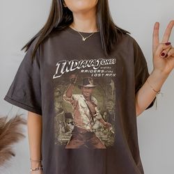 indiana jones, lost ark, adventure shirt