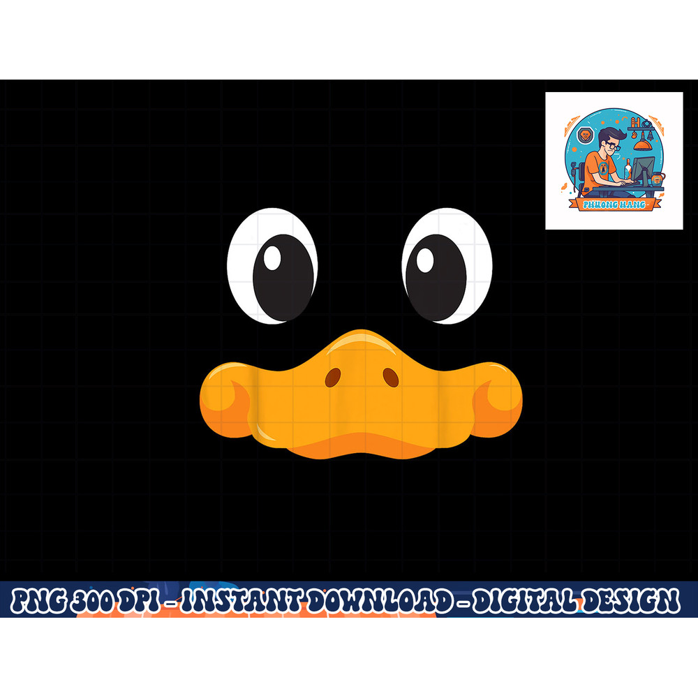 Duck Face T Shirt Halloween Costume Birthday Idea Cute Funny png, sublimation copy.jpg