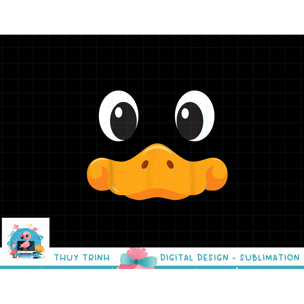 Duck Face T Shirt Halloween Costume Birthday Idea Cute Funny png, sublimation copy.jpg