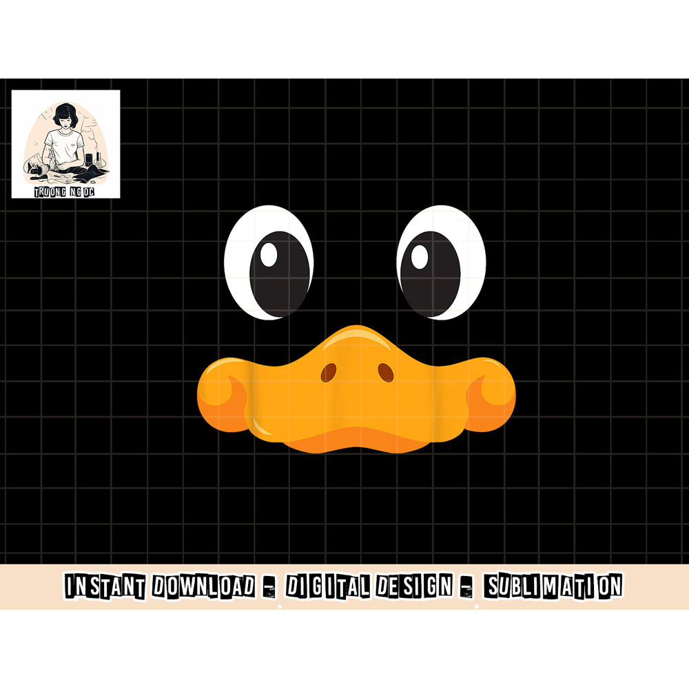 Duck Face T Shirt Halloween Costume Birthday Idea Cute Funny png, sublimation copy.jpg
