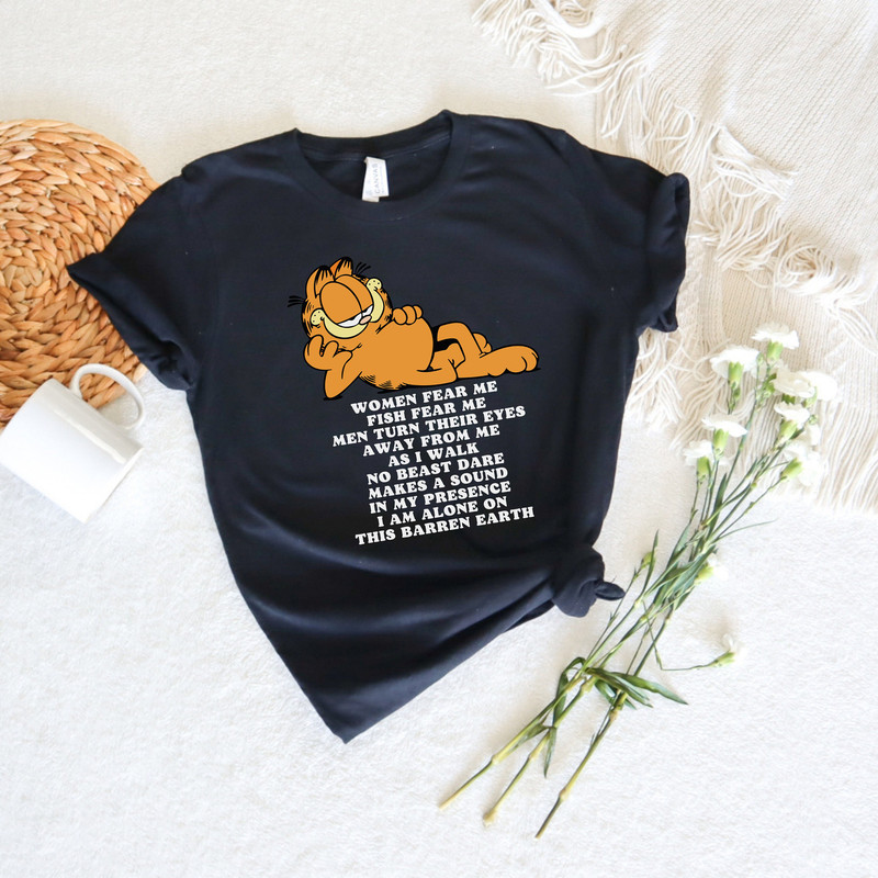 Garfield Cowboy Shirt, Women Fear Me, Fish Fear Me, Funny Shirt, Sarcactic Shirt - 2.jpg
