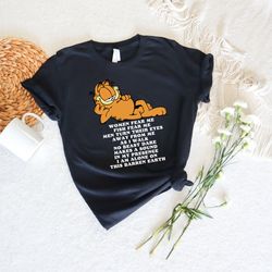 garfield cowboy shirt, women fear me, fish fear me, funny shirt, sarcactic shirt, funny meme shirt, barren earth, howdy