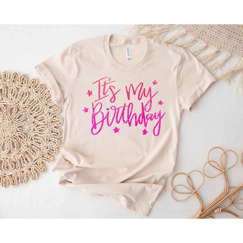 It's My Birthday Glitter Shirt, Birthday Girl Shirt, It's My Birthday Shirt, Birthday Party Shirt, Birthday Queen Shirt - 2.jpg