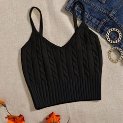Sexy Sleeveless Casual Top For Summer Women's Clothing