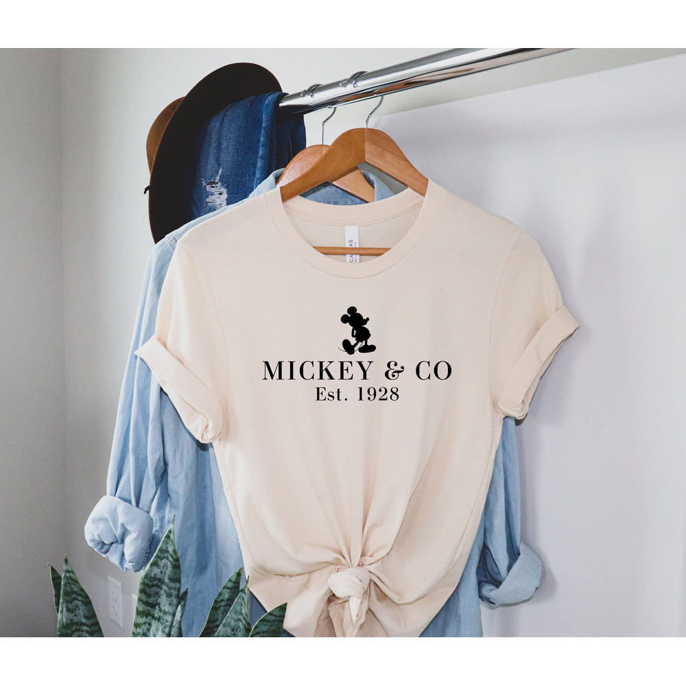Mickey & Co 1928 Shirt, Retro Vintage Disney Shirt, Retro Mickey And Co, Disneyworld Shirts, Disney Vacation Shirt, Disney Family Trip Shirt - 1.jpg