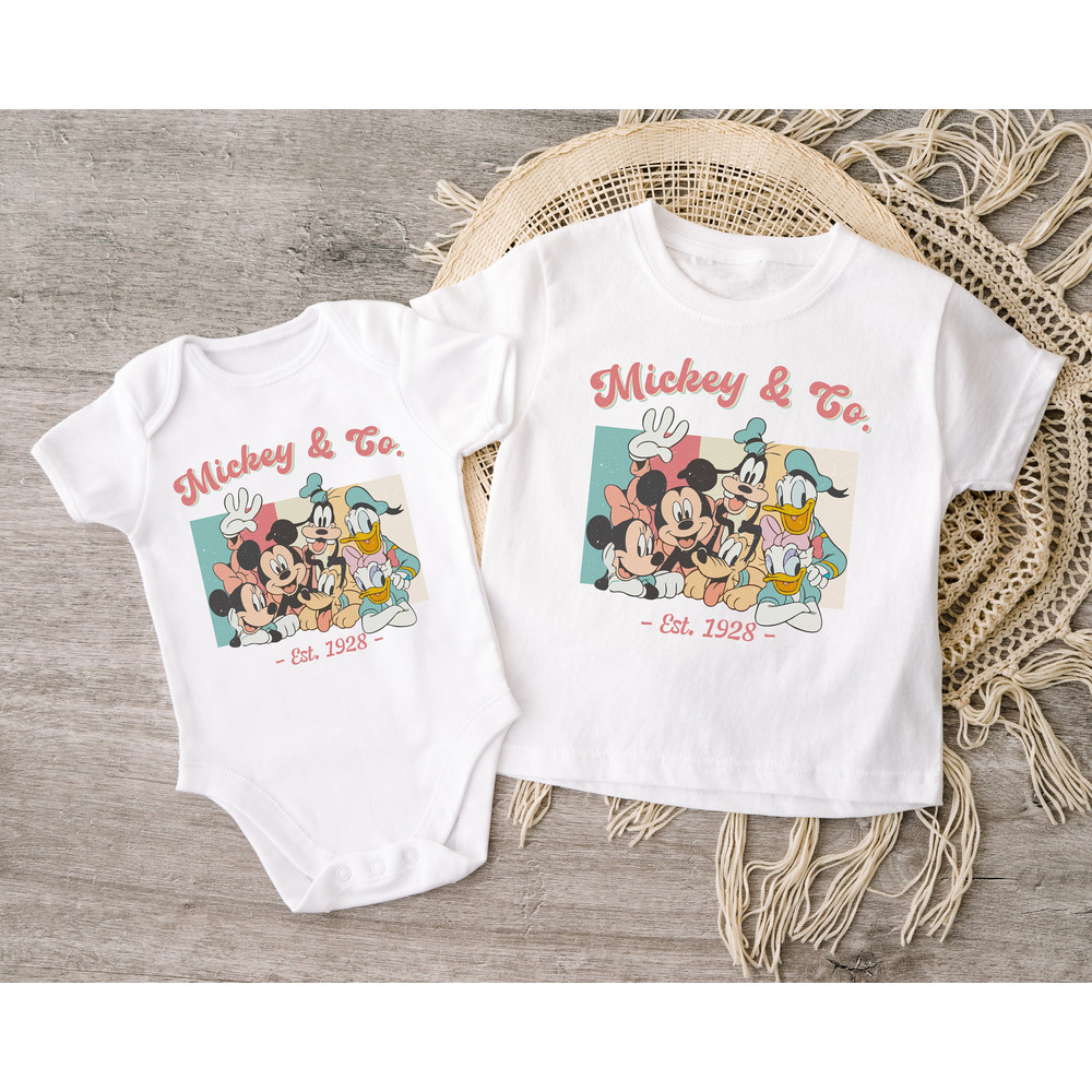 Mickey & Co 1928 Shirt, Retro Vintage Disney Shirt, Retro Mickey And Co, Disneyworld Shirts, Disney Vacation Shirt, Disney Family Trip Shirt - 3.jpg