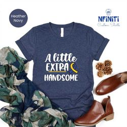 down syndrome tshirt, kids down syndrome shirt, t21 toddler gift, down syndrome awareness tee, 3 21 shirt, the extra han