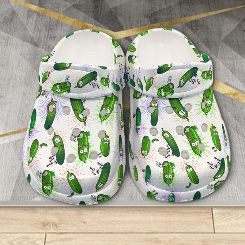 Clogs, Crocs, Kids, Dill Pickle Lover, Funny Clogs Kids, Waterproof Shoes for Young Kids, Bugs, Insects, Dill Pickles, Dill Bugs Kid's Clogs.jpg