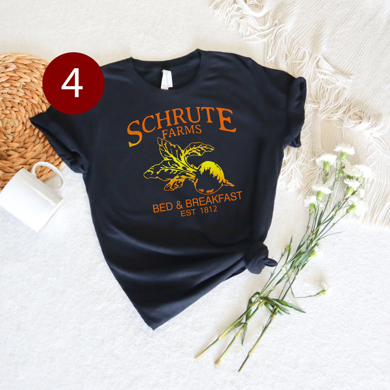 Schrute Farms Shirt, The Office, Schrute Farms, Bed and Breakfast Shirt,Christmas Gift Shirt, est 1812, Michael Scott, Dwight Schrute - 2.jpg