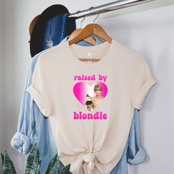 taylor raised by blondie shirt, taylor swift merch tee, eras tour shirt, swiftie mom gift