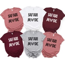 take a disney safari mode adventure with these shirts, animal kingdom, disney matching shirt, disney vacation shirt, mag