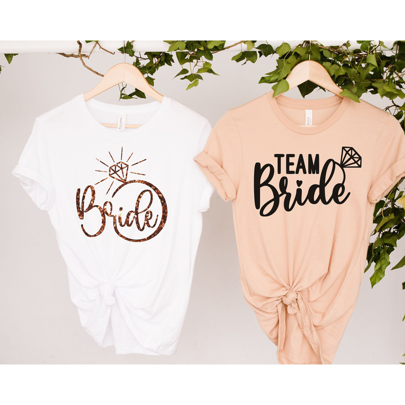 Team Bride Shirts, Bride shirt, Bride Squad T-shirts, Hen Party T-shirts, Bachelorette Party T-shirts, Bridal Party T-shirts - 3.jpg
