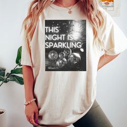 this night is sparkling tee, swfit album merch, eras tour shirt gift, swiftie mom gift