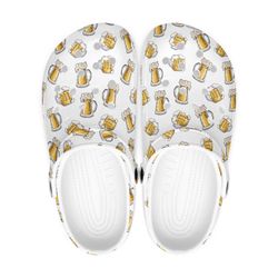 beach party crocs, summer crocs, summer sandals, summer clog shoes, cute, beach party clog shoes unisex