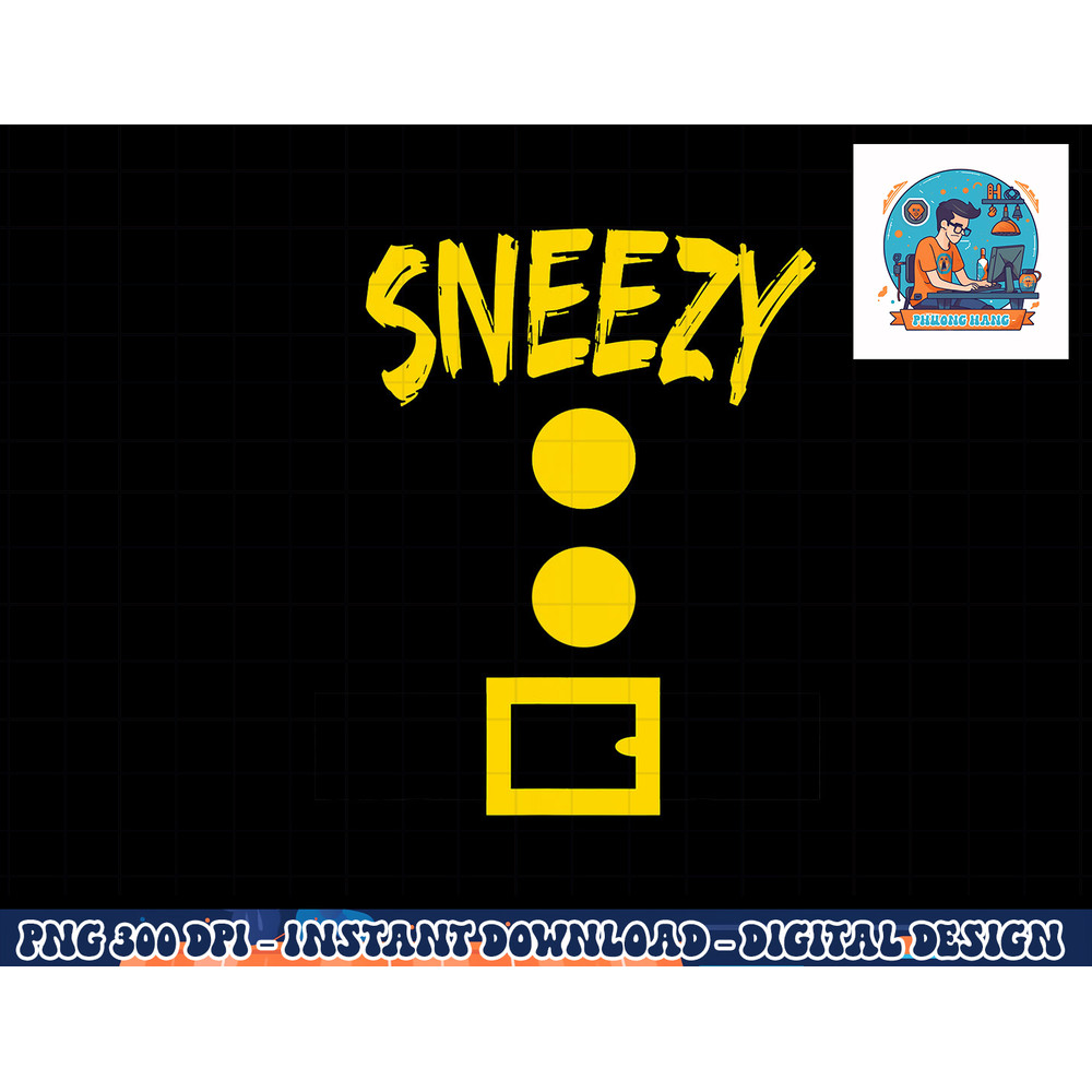 Dwarf Costume png, sublimation - Funny Halloween Gift Idea - Sneezy copy.jpg