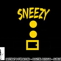 dwarf costume png, sublimation - funny halloween gift idea - sneezy copy