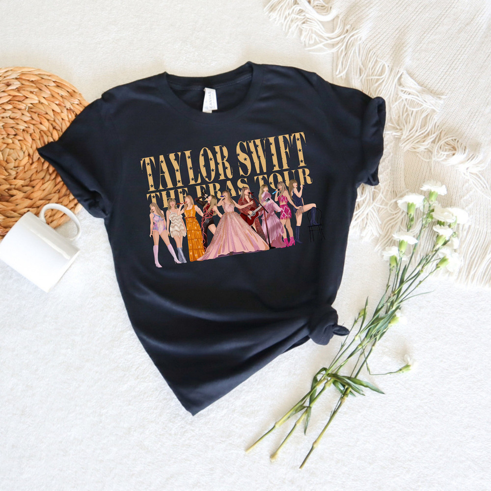 Taylor Swift shirt, Taylor Swift Eras Tour Shirt, Taylor Swiftie Eras Tee, Taylor Shirt, Swift Girls Graphic, Album Tee, Swiftie Gift Shirt - 1.jpg