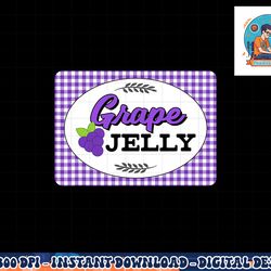 easy couples halloween costumes grape jelly costume png, sublimation copy