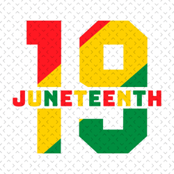 19th juneteenth sublimation svg, juneteenth day svg,juneteenth svg, jubilee day svg, black independence day, freedom day
