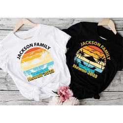 custom hawaii family vacation 2023 shirts, aloha summer shirt, family trip matching tee, girls trip shirts, summer trip