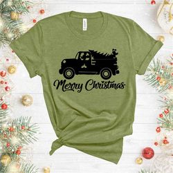 merry christmas mickey truck, disney world shirt, mickey's christmas tree, fresh cut trees, merry christmas shirt , chri