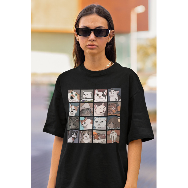 Cat Meme Shirt -cat shirt,cat gifts,cat sweater,cat tshirt,cat sweatshirt,cat hoodie,cat lovers,cat t shirt,funny cat shirt,cat meme gifts - 1.jpg