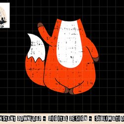 fox costume cute easy animal halloween gift png, sublimation copy