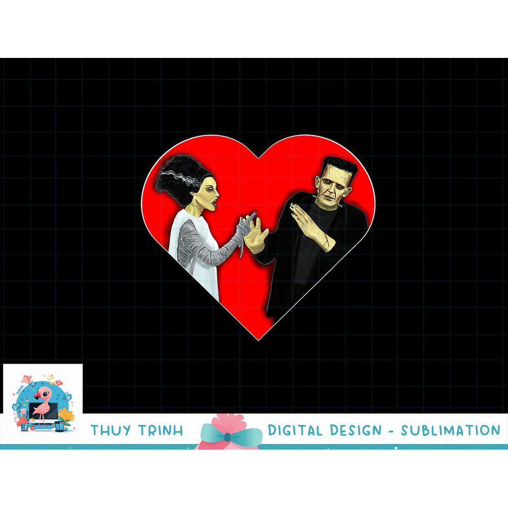 Frankenstein s Monster s Bride Halloween Valentine s Day png, sublimation copy.jpg