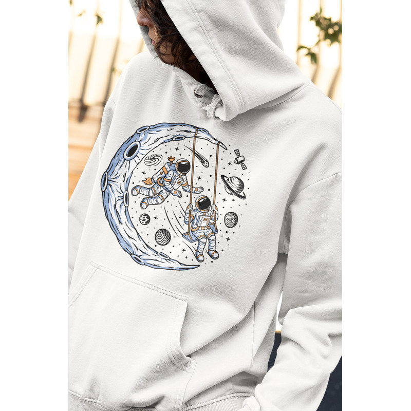 Astronauts Playing Swing On the Moon Shirt -funny shirt,funny tshirt,graphic sweatshirt,graphic tees,astronaut shirt,astronaut crewneck - 2.jpg