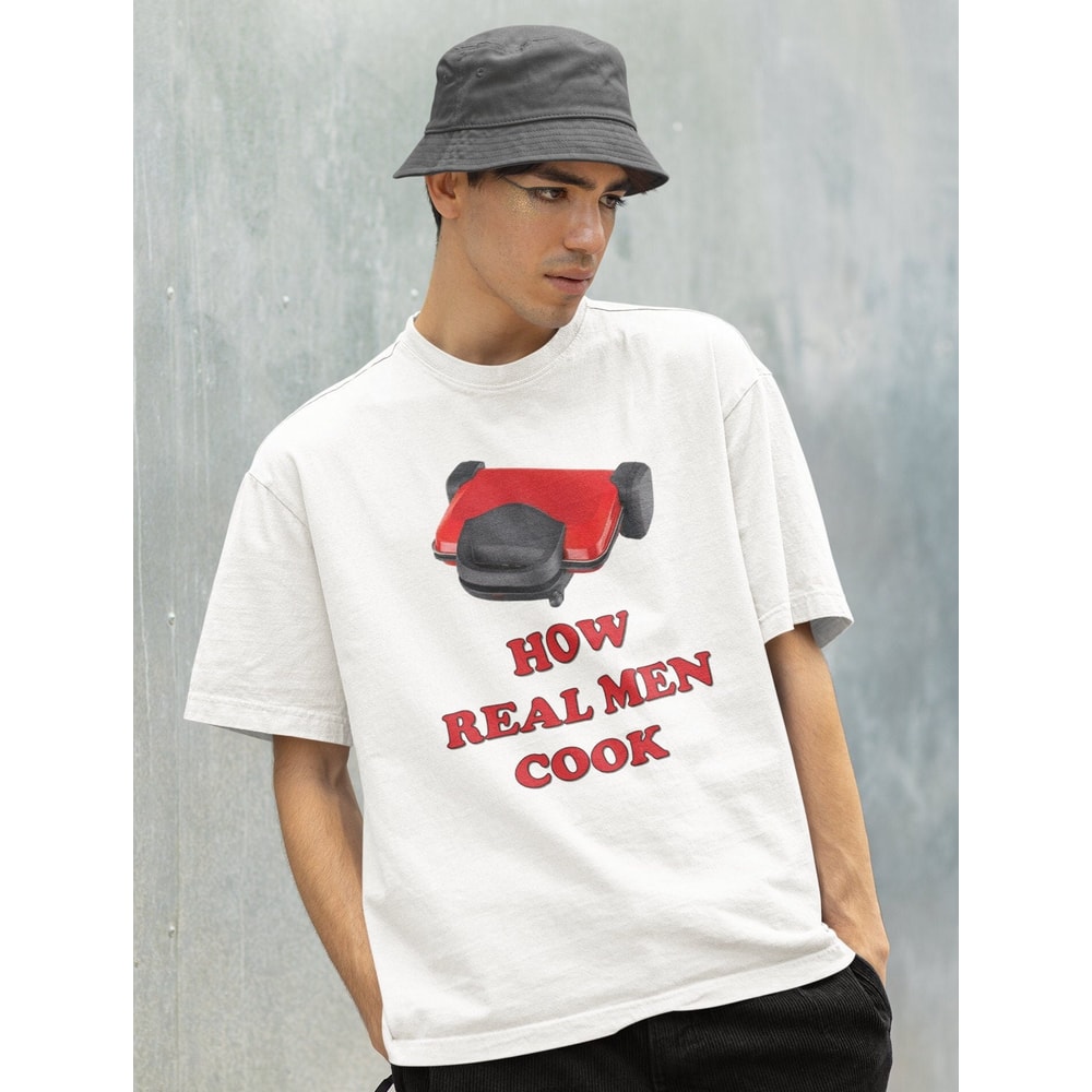 How Real Men Cook Shirt -funny shirt,funny tshirt,graphic sweatshirt,graphic tees,funny men gifts,cooking gifts,cooking shirt,cooking tshirt - 1.jpg