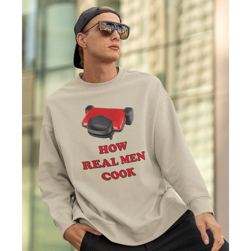 How Real Men Cook Shirt -funny shirt,funny tshirt,graphic sweatshirt,graphic tees,funny men gifts,cooking gifts,cooking shirt,cooking tshirt - 2.jpg