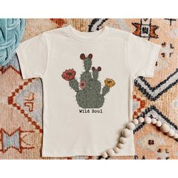 toddler t-shirt - wild soul kids retro tshirt - retro natural infant, toddler & youth tee 5341
