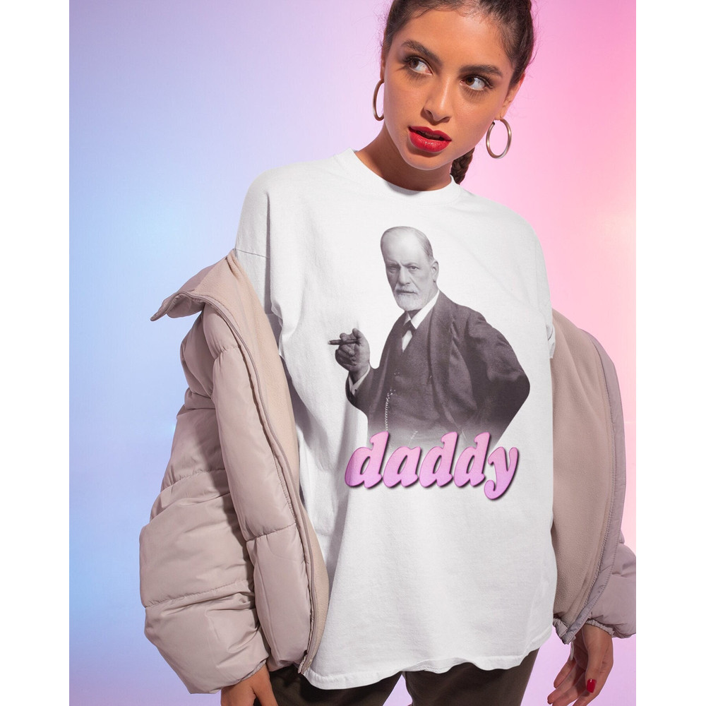 Sigmund Freud Daddy Shirt -funny shirt,funny tshirt,graphic tees,funny sweatshirt,freud shirt,freud t shirt,daddy t shirt,daddy tshirt - 1.jpg