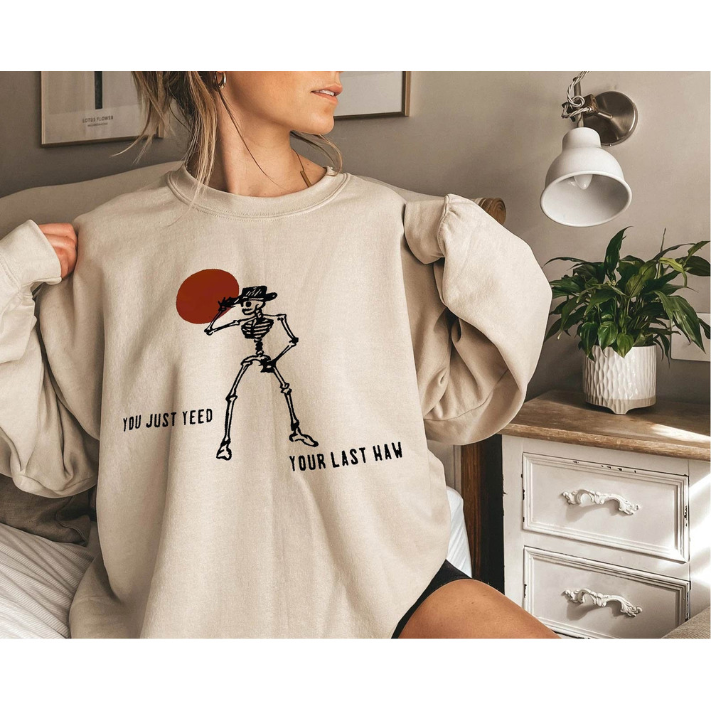 Yeehaw Shirt-graphic tees,graphic tees for women,graphic tee,funny gifts,funny shirt,skeleton shirt,skeleton hoodie,skeleton tee,skull tee - 2.jpg