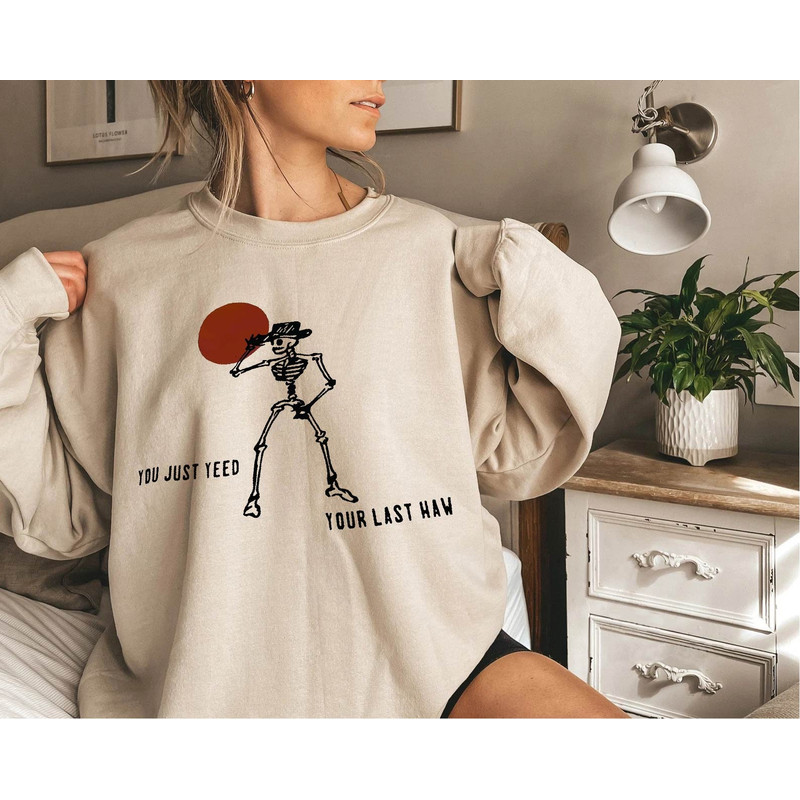 Yeehaw Shirt-graphic tees,graphic tees for women,graphic tee,funny gifts,funny shirt,skeleton shirt,skeleton hoodie,skeleton tee,skull tee - 2.jpg