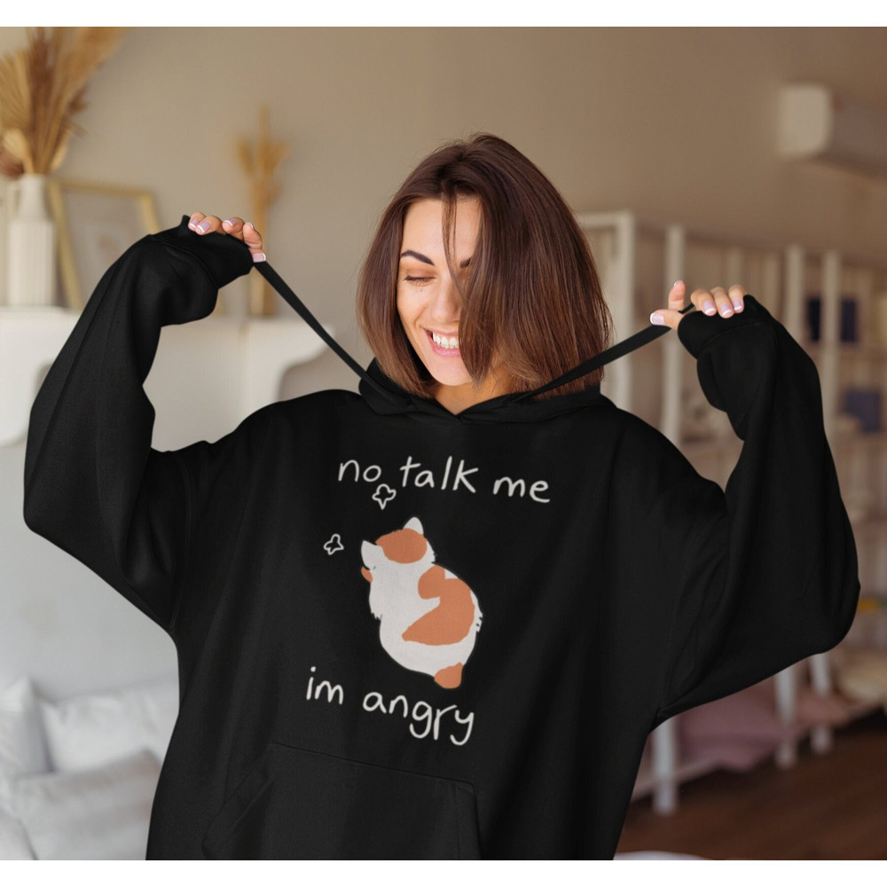 No Talk Me I'm Angry Shirt -cat gifts,funny cat shirt,kitty cat shirt,cat shirt,angry cat t-shirt,angry cat shirt,cat lover shirt,cat tshirt - 2.jpg