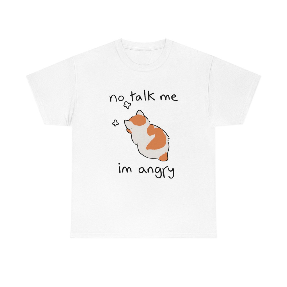 No Talk Me I'm Angry Shirt -cat gifts,funny cat shirt,kitty cat shirt,cat shirt,angry cat t-shirt,angry cat shirt,cat lover shirt,cat tshirt - 3.jpg