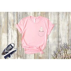 pocket llama shirt, llama shirt, llama lover shirt, wildlife shirt, funny llama shirt, cute llama shirt, animal lover sh