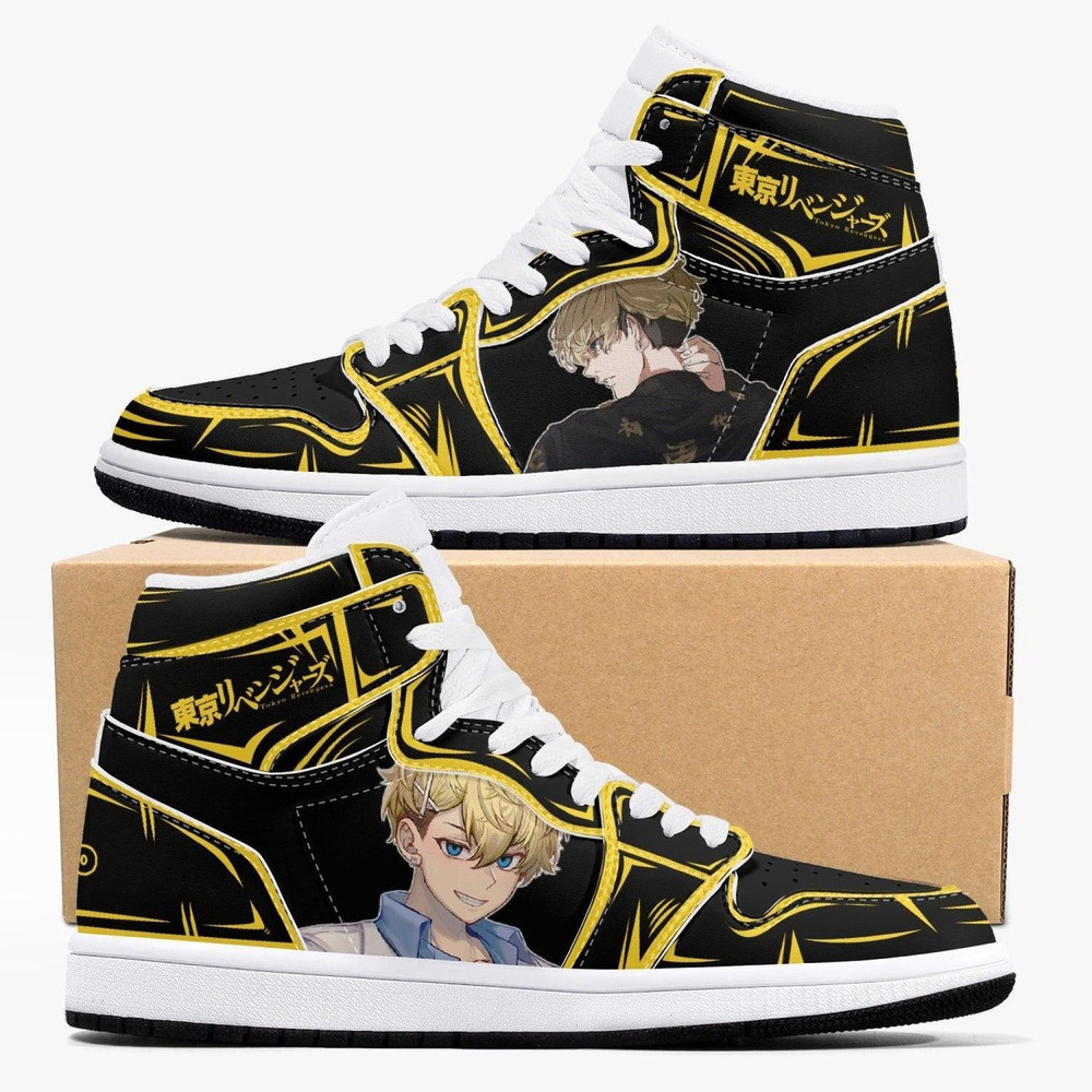 Tokyo Revengers Chifuyu Matsuno JD1 Shoes, Sakata Gintoki Gintama Jordan 1 Shoes, Sakata Gintoki Gintama Sneaker Shoes
